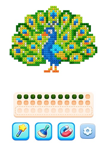 Glow Sort - Jewel Color Puzzle iPad screenshot
