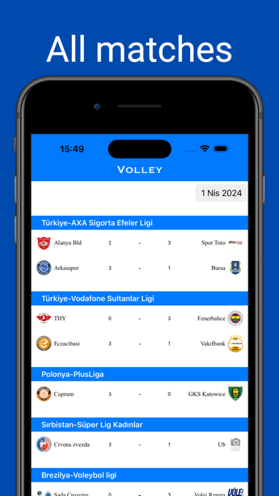 Volley・Volleyball Scoring Screenshot