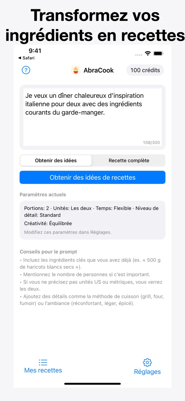 Screenshot #1 pour AbraCook