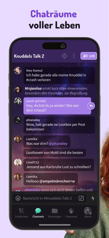 Knuddels: Freunde & Community screenshot 4 of 8