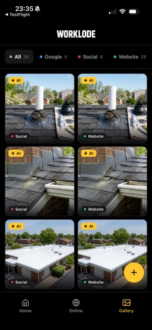 Worklode screenshot