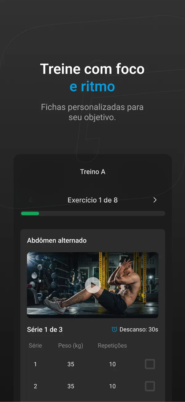 Screenshot #3 pour Growth - Dieta e Treino