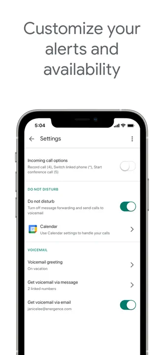 Google Voice: Screenshot 6 von 6