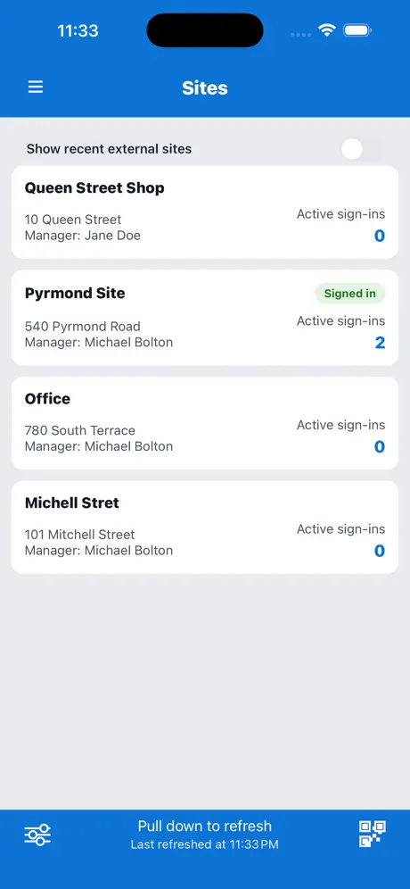 SmartJobs site view shown on its App Store listing