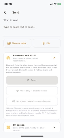Heliograph File Transfer Screenshot 1 of 6
