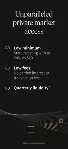 Fundrise: Invest in Alts iPhone screenshot