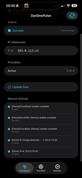 DynDnsPulse Screenshot 1 of 4
