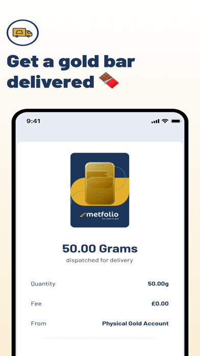 Metfolio: Invest in Gold Screenshot