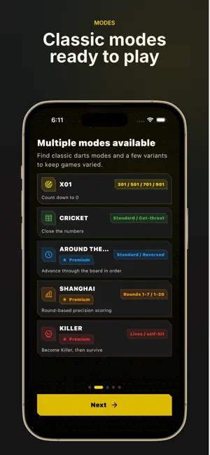 Darts Scoreboard - DartKrux screenshot 3