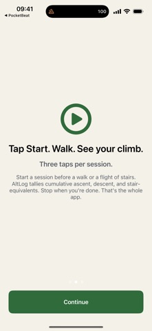 AltLog: Altimeter & Elevation iPhone screenshot