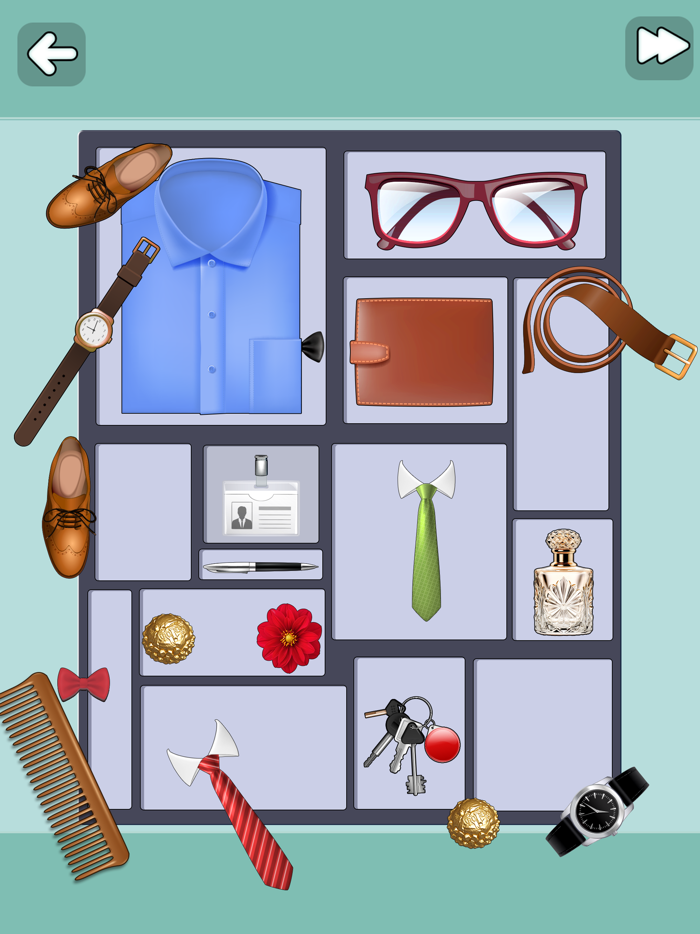 滿意的喜悅： 組織 整齊的 謎