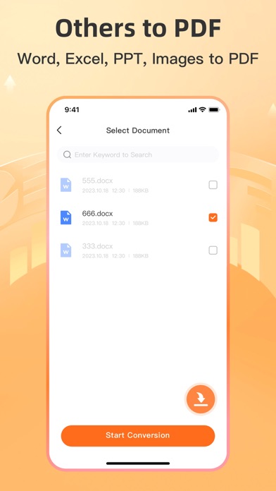 PDF Conversion Assistants Screenshot