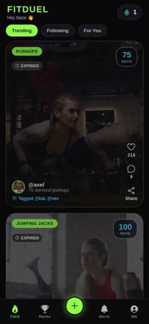 FitDuel Arena screenshot 1