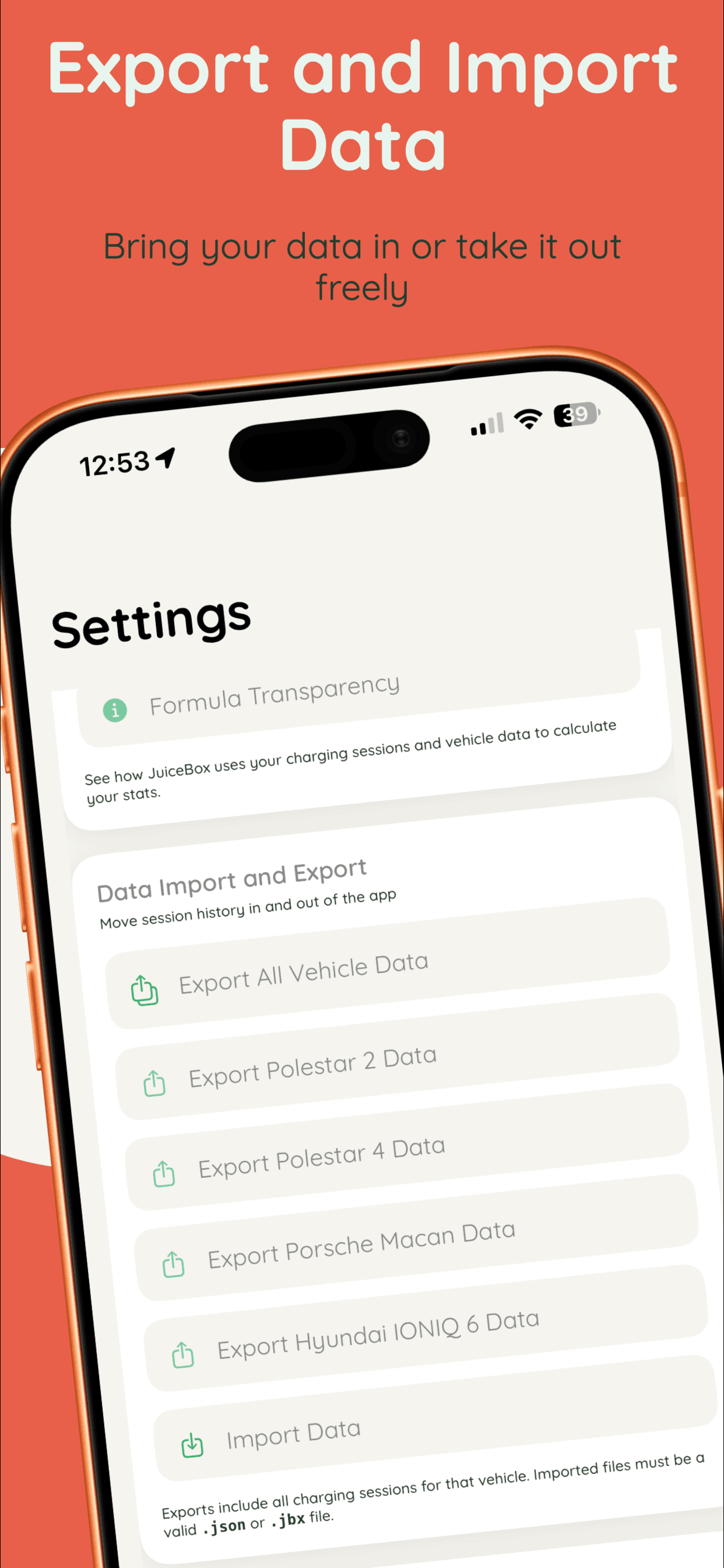 JuiceBox: EV Charging Log screenshot 6