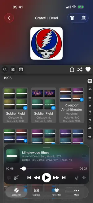 Live Music Archive screenshot 3