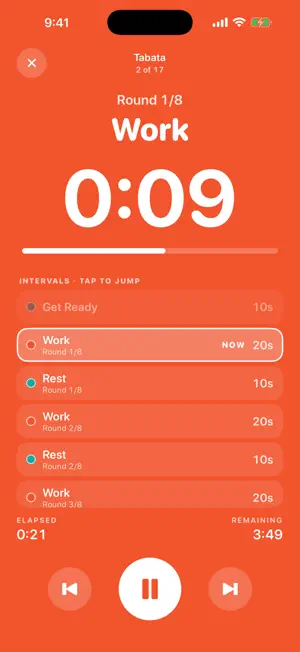 Rounds Coach: Interval Timer screenshot 1