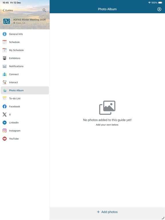 Screenshot #6 pour AOFAS Society App