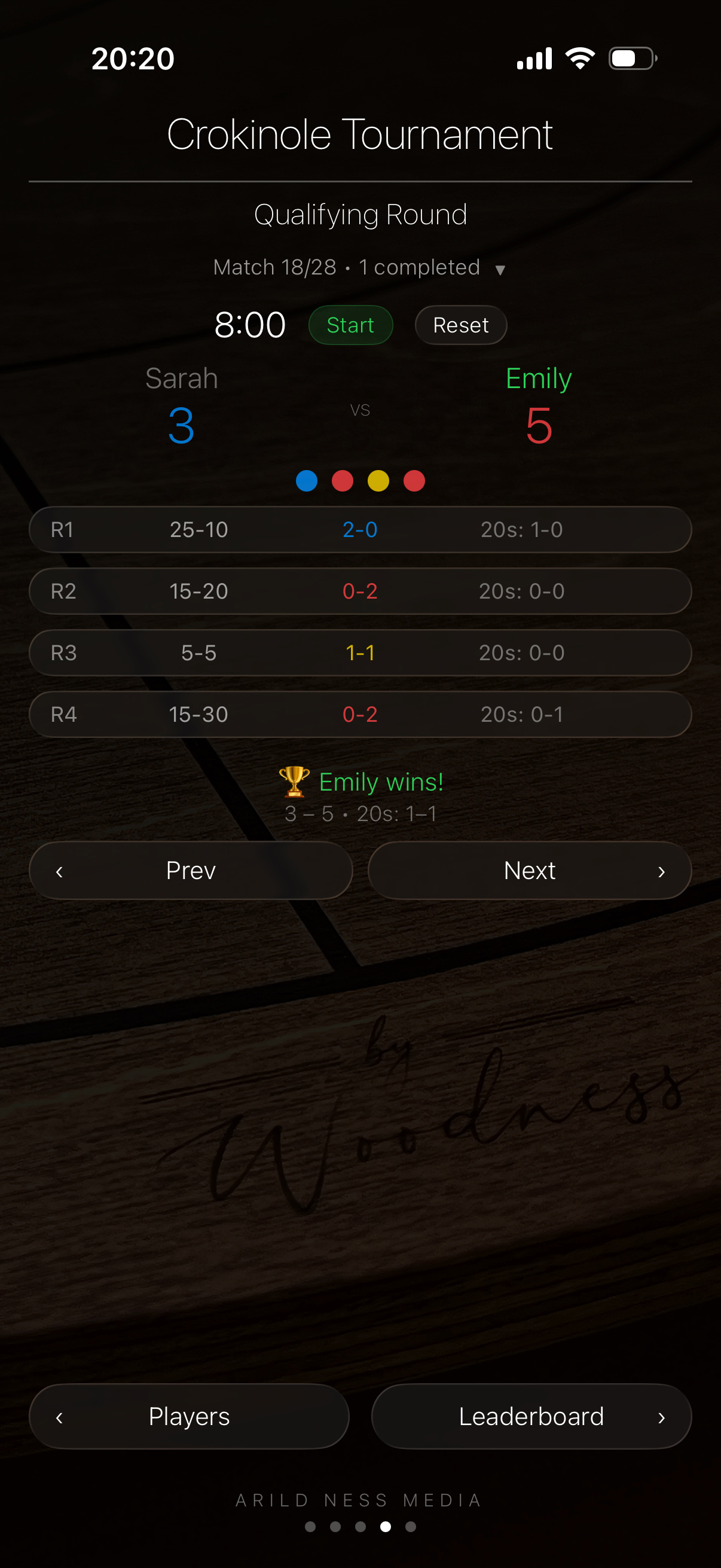 Crokinole Tournament screenshot 5