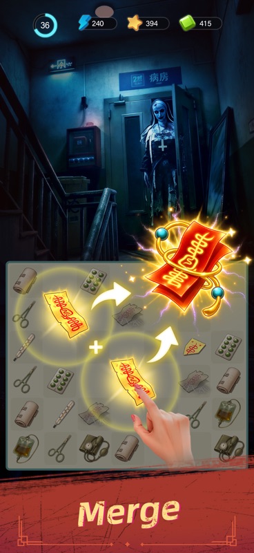 Haunted Merge: Horror Story screenshot 3