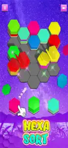 Hexa Sort Tattoo Match 3D Game screenshot #1 for iPhone