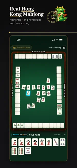 Hong Kong Mahjong screenshot 1