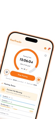 FastTrackr: Fasting Tracker AI Screenshot 2 of 10