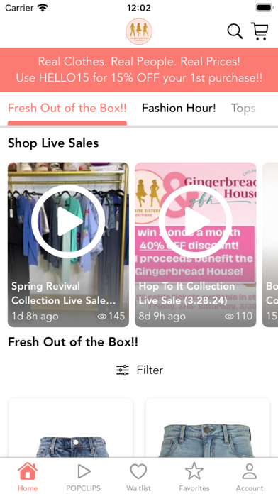 Favorite Sisters Boutique Screenshot