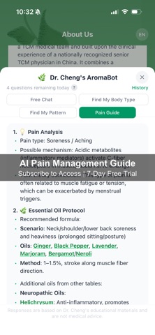 Dr. Cheng's TCM AromaAI iPhone screenshot