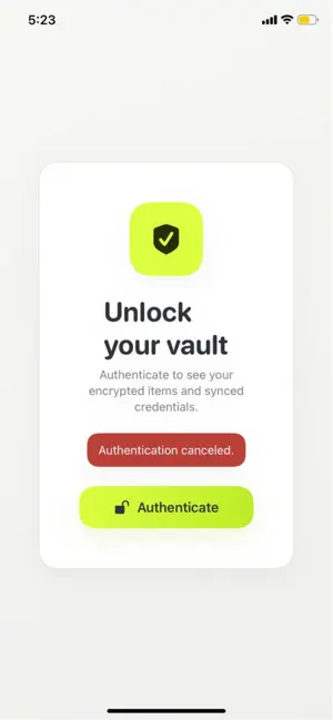 SafePassVault screenshot 2