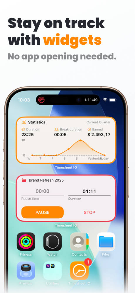Timesheet IO - Time Tracker screenshot 6