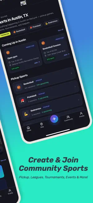 RecLynk: Pickup Sports & Games screenshot 2