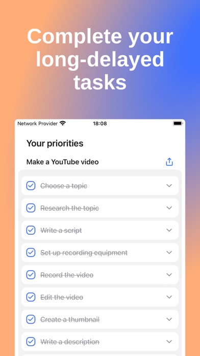 StepAhead: be productive Screenshot