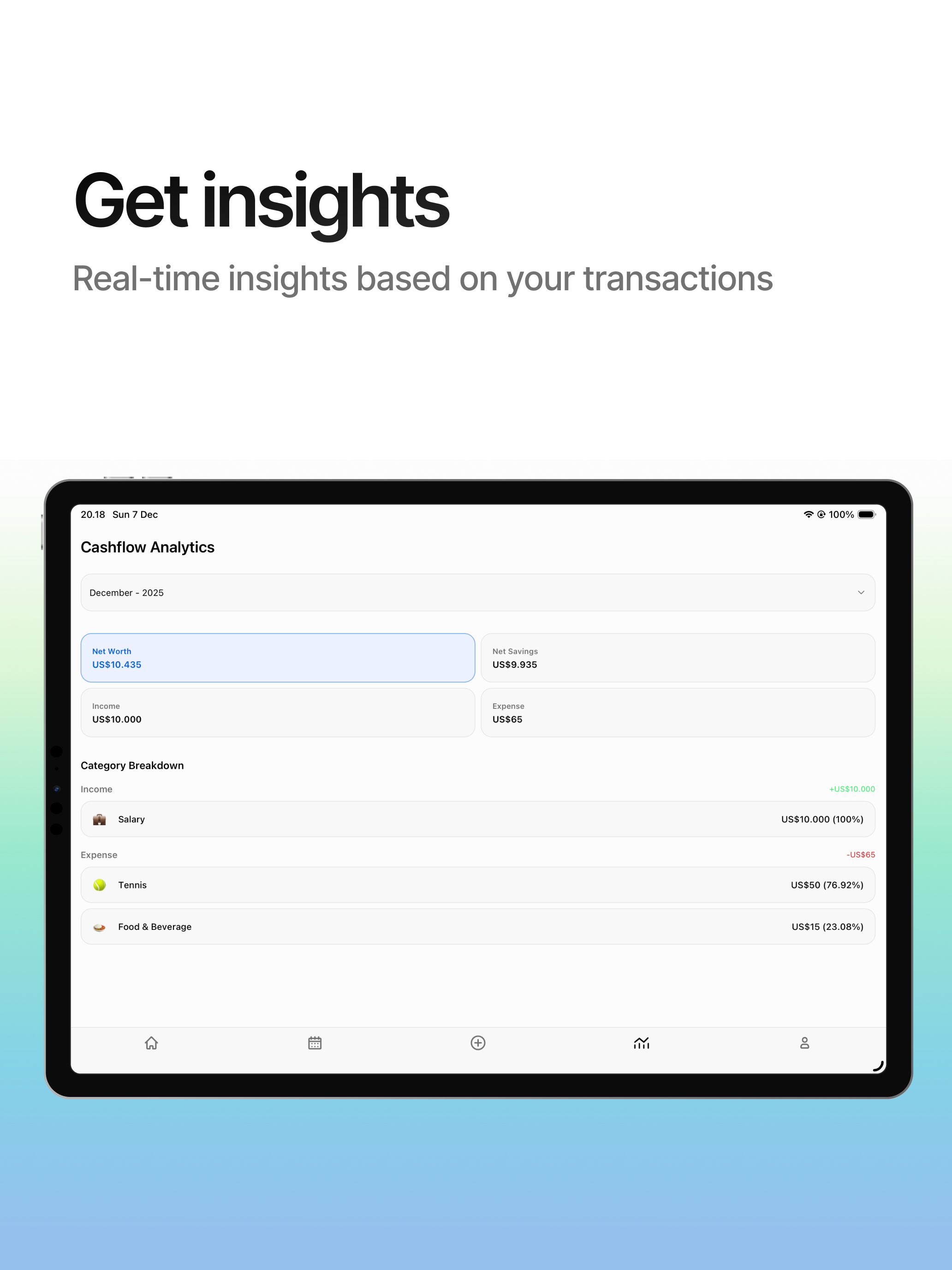 Moneyhand: Personal Finance