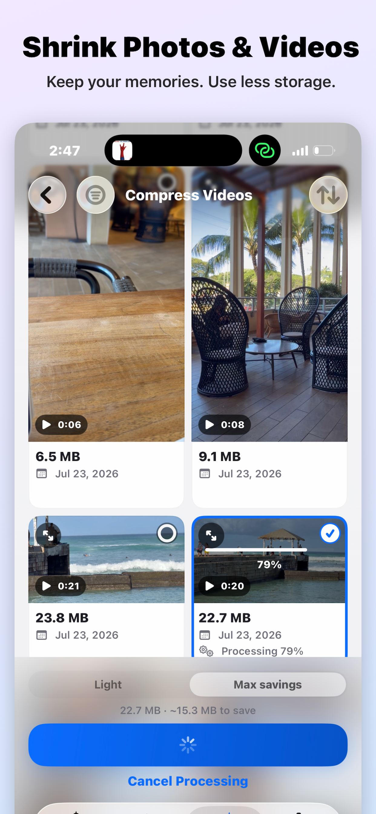 PhotoMob: Photo Cleaner screenshot 4