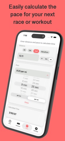 Simple Pace Screenshot 1 of 3