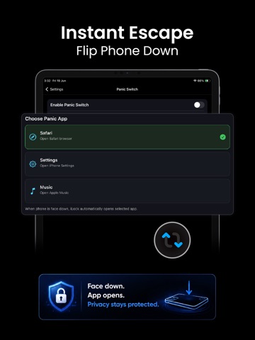 iLock - Safe Photos & Videos iPad screenshot