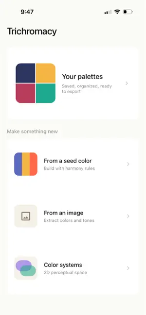 Trichromacy Color Tool screenshot 1