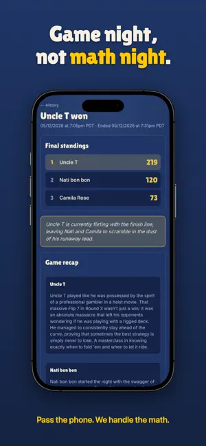 Reckon: Flip 7 screenshot 1