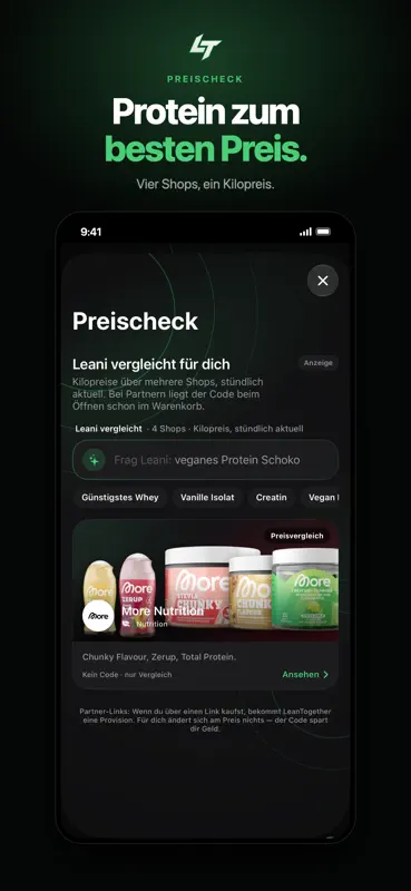 LeanTogether: Kalorien Tracker screenshot 8 of 9