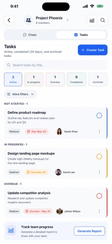WorkChat — Team Messaging iPhone screenshot