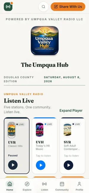 Umpqua Valley Hub screenshot 1
