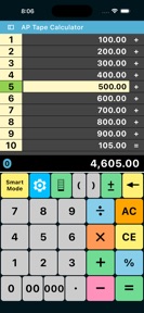 AP Tape Calculator screenshot