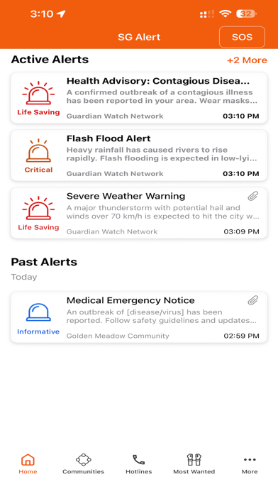 SG Alert Screenshot 3 of 6