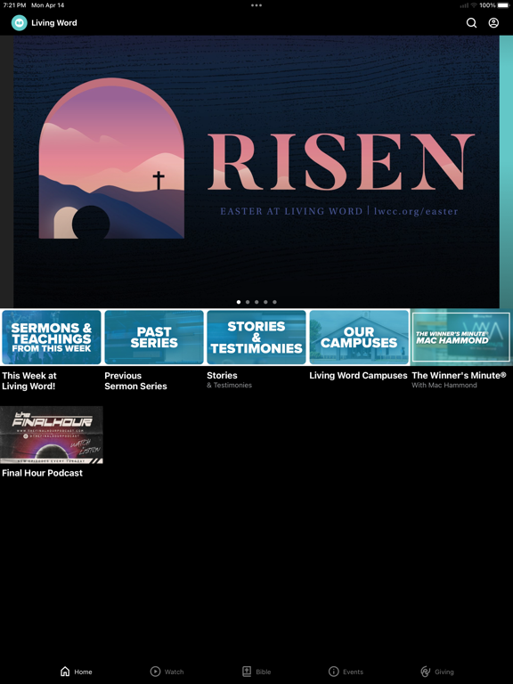 Screenshot #4 pour Living Word App