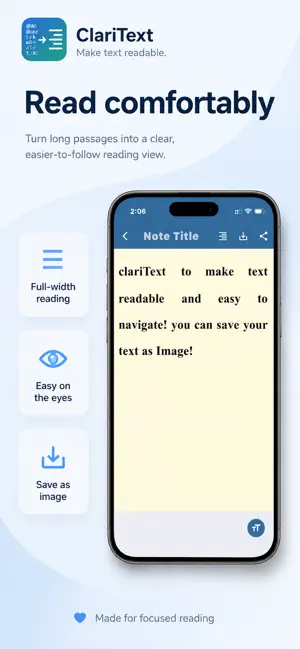 ClariText: Text Reader screenshot 3
