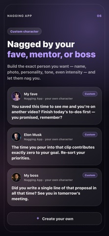 Nagging App - Motivate & Block Screenshot 7 of 9
