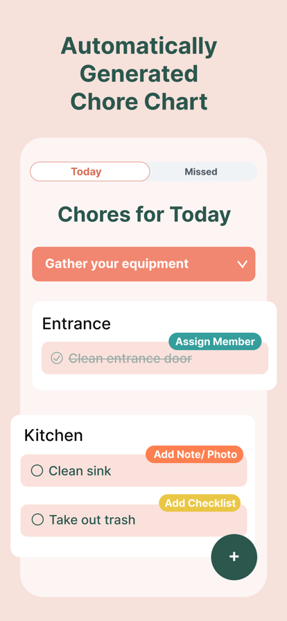 Tidy: House Cleaning Schedule Screenshots