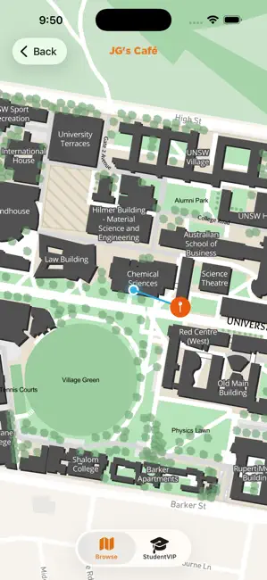 Lost on Campus by StudentVIP iPhone screenshot 4