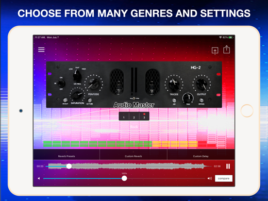 AudioMaster Pro: Mastering DAW iPad app afbeelding 4