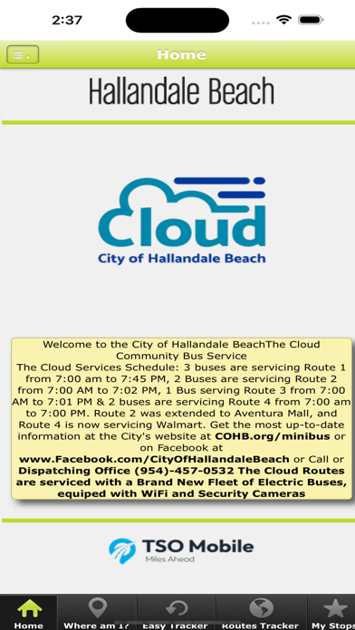 Hallandale Beach Minibus Screenshot